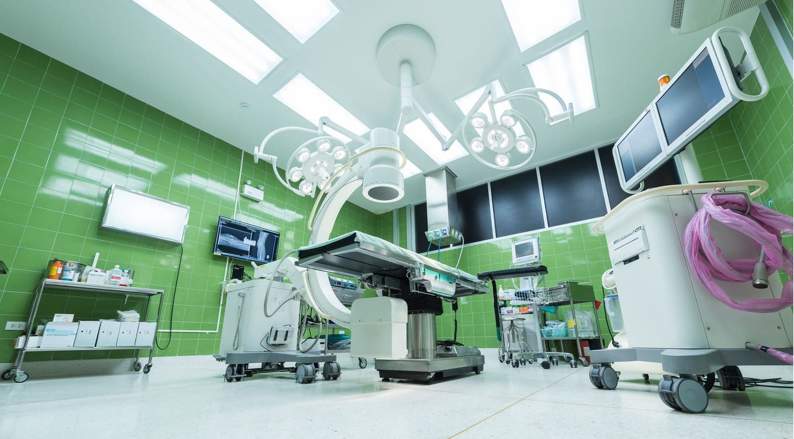 A modern operating room
